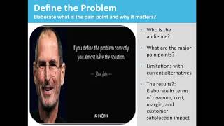 Define the problem statement for your product’s story Define the problem statement for your product’s story