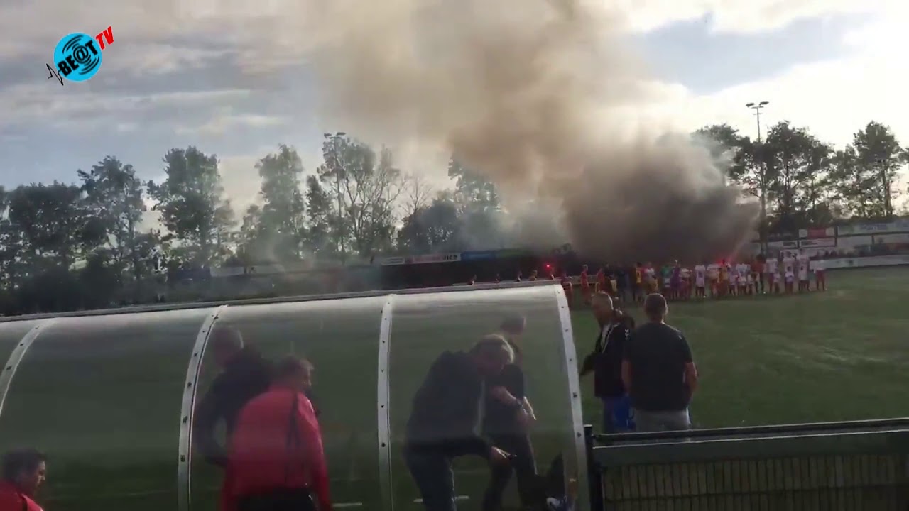 Dorpsderby Heiloo eindigt in voordeel van HSV (1 oktober 2017)