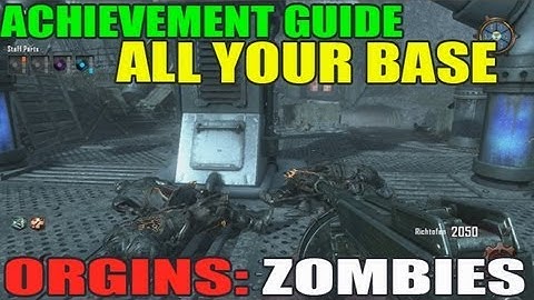 Origins: "All Your Base" Achievement Guide! Solo Strategy Tutorial (Black Ops 2 Zombies)