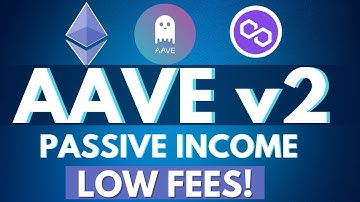 Aave Crypto Passive Income! HOW You can EARN high interest rates (Polygon Matic Tutorials #3)