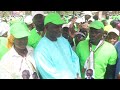 Ziguinchor bouba sow gagne le pari de la mobilisation lors de la visite damadou ba