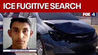 FULL CONFERENCE: ICE searching for suspect accused of ramming agents