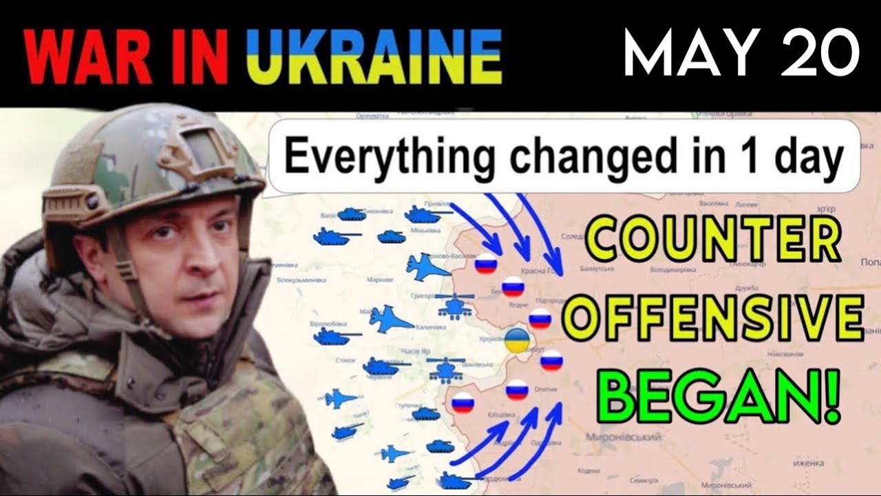 20 May: IT’S OFFICIAL. UKRAINIAN COUNTEROFFENSIVE BEGAN | War in Ukraine Explained Ukraïnian Map