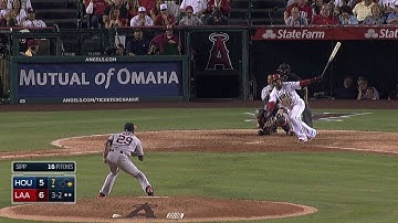 HOU@LAA: Aybar adds insurance with an RBI double