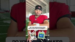 Toys 🆚 Screens: Which would you choose, Krewe? 🤔 #nfl #buccaneers #toys #screen #bakermayfield