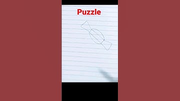 pen paper puzzles🤩#shorts #youtubeshorts #puzzle