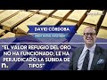 David Córdoba: "El valor refugio del oro no ha funcionado, le ha perjudicado la subida de tipos"