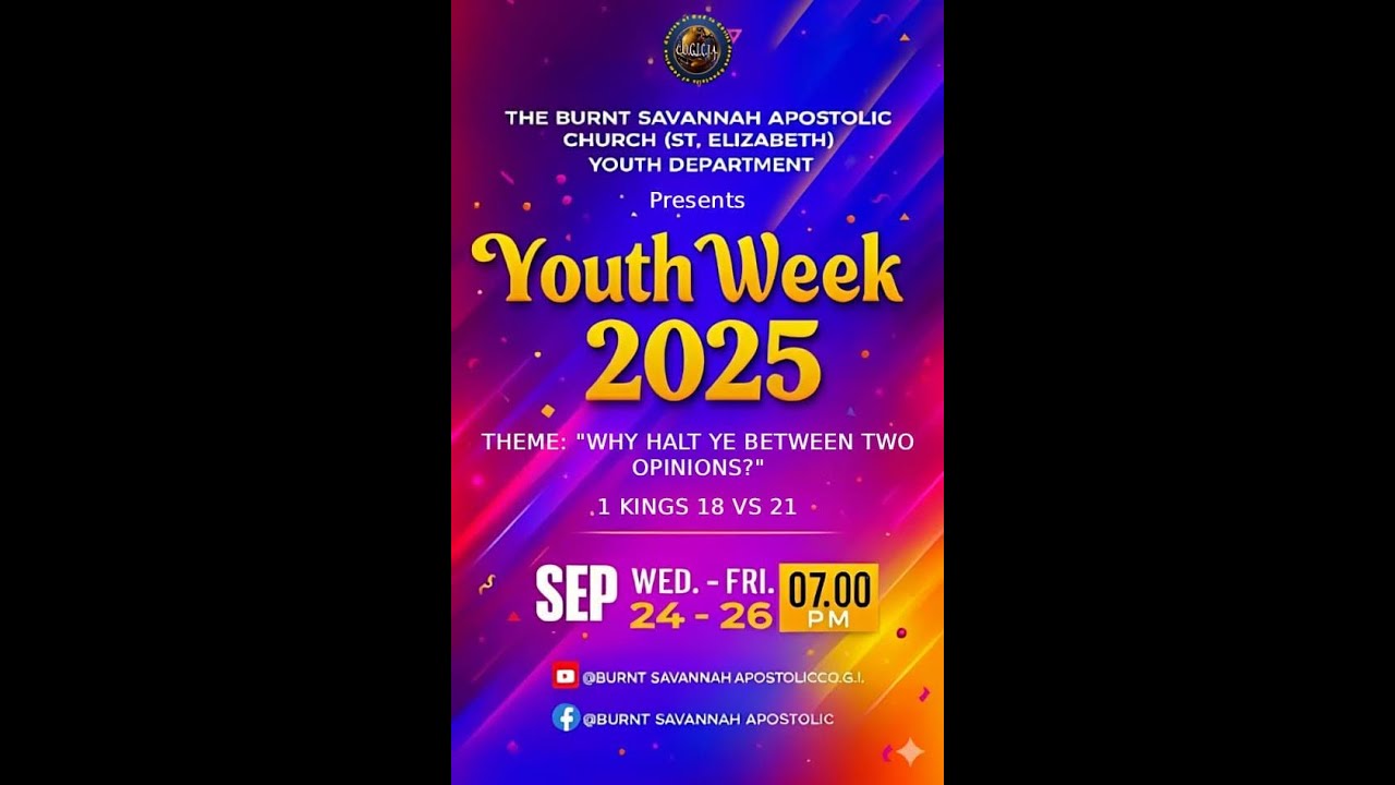 Youth Week | Day 2 | September 25, 2025 - YouTube
