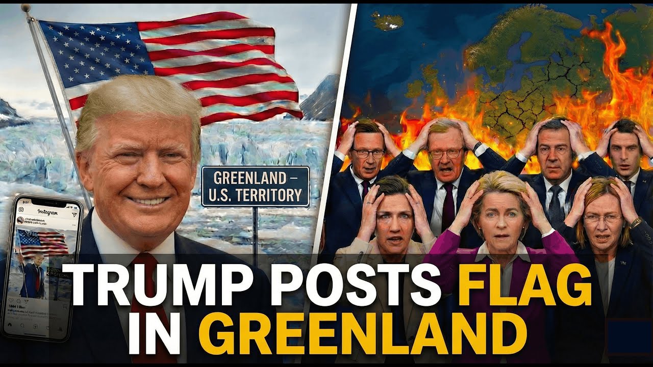 Трамп опубликовал изображение американского флага над Гренландией - Европа возмущена: раскрыт сек...