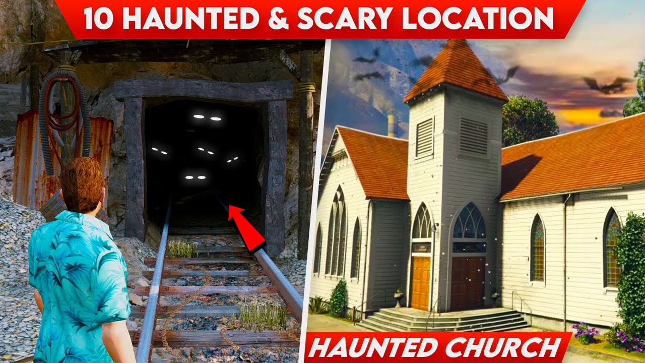 10 SCARIEST Places & Locations In GTA Series You Didn't Know Before | Hindi #2