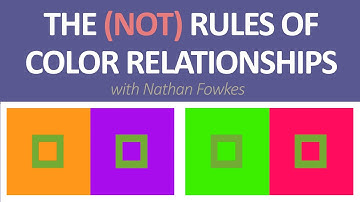 The (Not) Rule of Color Relationships