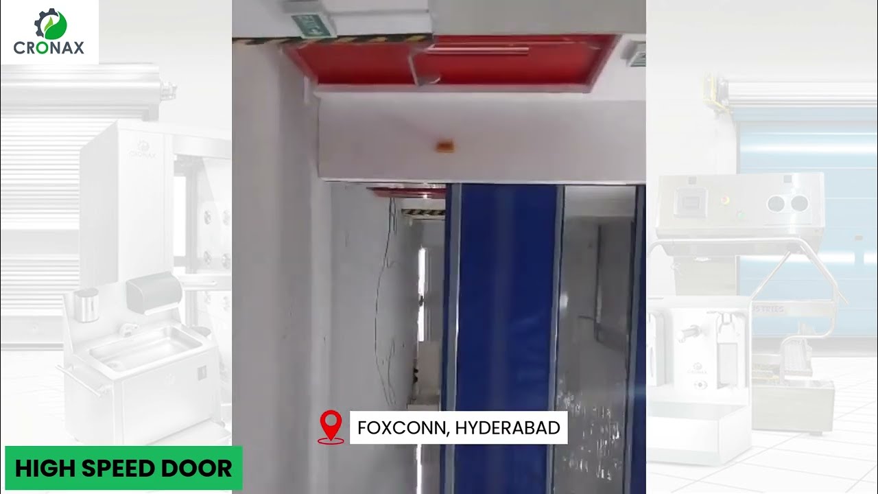 HIGH SPEED ROLL UP DOOR - CRONAX INDUSTRIES