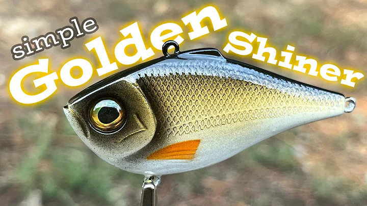 Lure Painting - How to paint an easy beginner friendly design and add some details