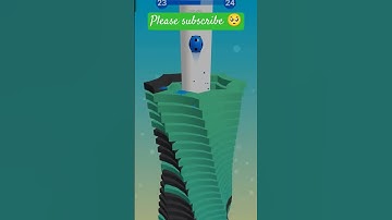 Stack ball |DESPERADO relaxing music #stackball #fresh #ballgame