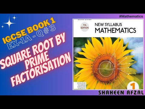 How To Find Square Root With Prime Factorization | Fast And Easy Step by Step Solution
