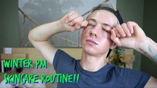 WINTER PM SKINCARE ROUTINE!!!!