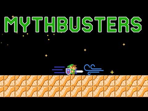 Is Link's Dash Speed Affected by Wind - Super Mario Maker 2 Mythbusters [#10]