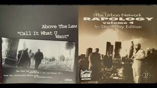 (1. ABOVE THE LAW - CALL IT WHAT YOU WANT) CLEAN GIANT/WB/RUTHLESS RECORDS Eazy-E Kokane 2Pac Tupac