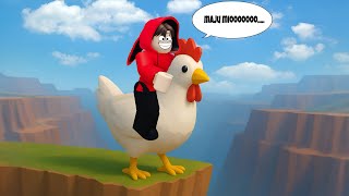 Yuta Naik Ayam Mio Buat Naik Keatas Bukit || ROBLOX