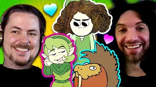 We react to LEGEND OF ZELDA Game Grumps Animations!  Game Grumps Compilations