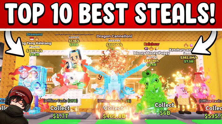 TOP 10 BEST "BEANIE METHOD" STEALS OF ALL TIME!! 😱 | STEAL A BRAINROT