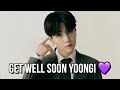 BTS SUGA To Take Break From Activities After Surgery #GetWellSoonYoongi