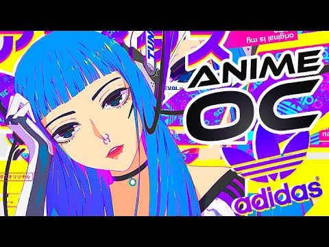 SpeedPaint Anime ADIDAS OC On Medibang & Photoshop. アニメ スピードペイント