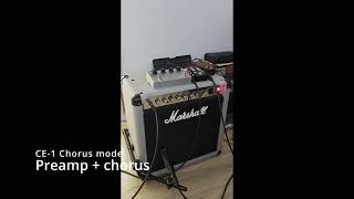 Boss CE-1 clone test