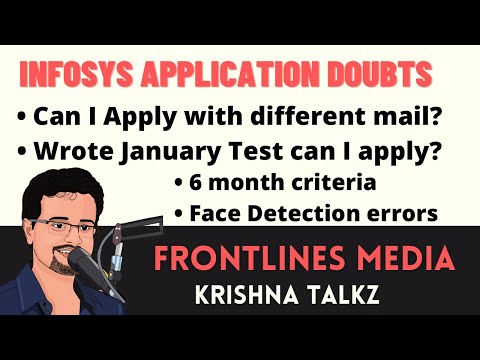 Infosys Application Doubts cleared || Clear All Your Doubts || Krishna Talkz