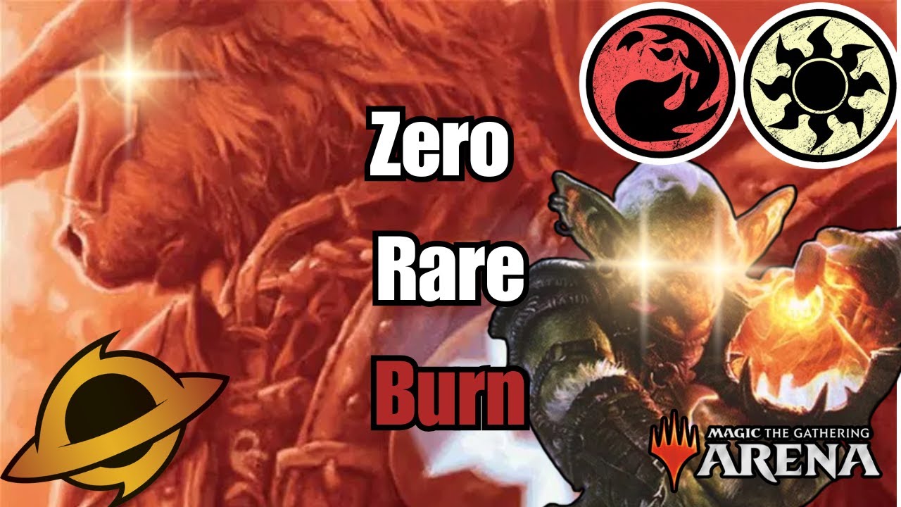 НУЛЕВОЙ РЕДКИЙ СЖИГ ll Стандартный RW Бюджетный Сжигание MTG Арена