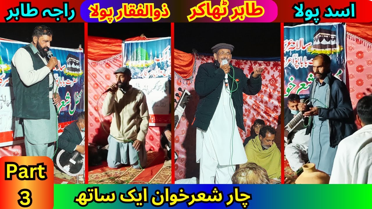 Pothwari Sher bait | Pothwari Sher | Asad Pola vs Zulfiqar Pola  | Tahir Thakur Official | Part 3