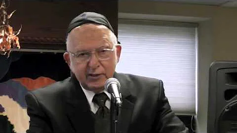Rav Aharon Lichtenstein at Cong Netivot Shalom, Te...
