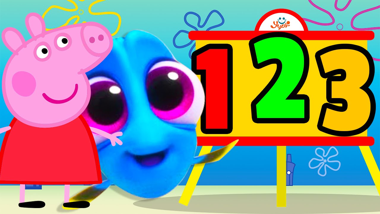PEPPA PIG LOS NUMEROS EN ESPAÑOL para niños - peppa pig en español