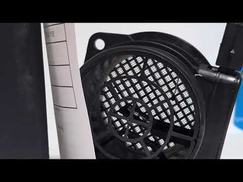 Витратомір повітря (ДМРВ) E (W210), C (W203), CLK (A208), CLK (C208), 1110940148, 5WK9613, 5WK9613Z, видео 1