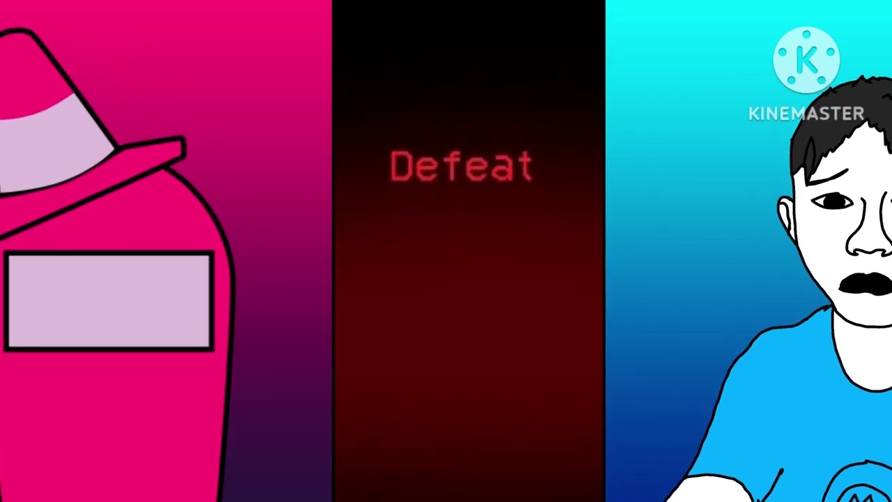 Defeat | Black Impostor VS Ethan | FNF VS Imposter V4 Tainted Fate | Joke Song Cover.