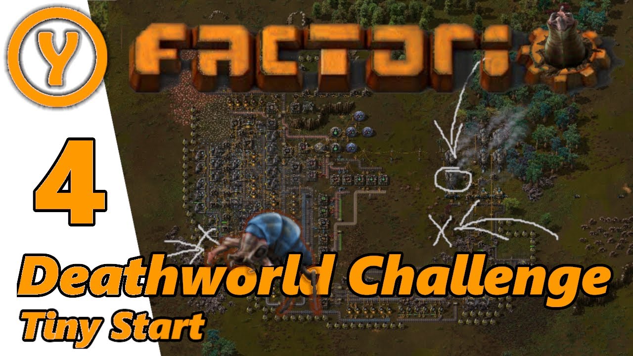 Factorio: Ultimate DeathWorld Challenge Episode 4 - YouTube