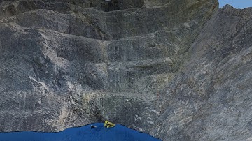 Virtual CRASH 4 | Surface fit to Point Cloud | UAV Data | Industrial Accident