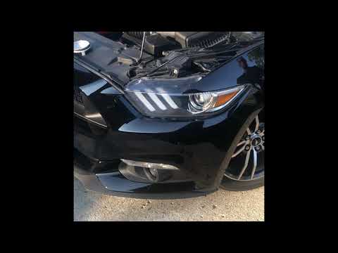 Mustang head light bulb replacement ( EASY WAY )
