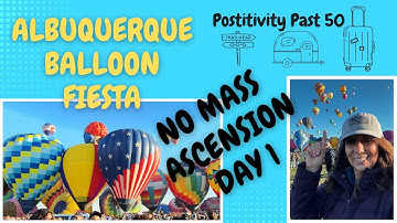 Albuquerque Balloon Fiesta  Day 1  No Mass Ascension #travel #albuquerque #balloonfiesta