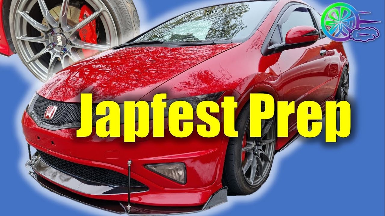 Japfest Prep FN2 Jobs and Detailing Ready for the JDM Show at