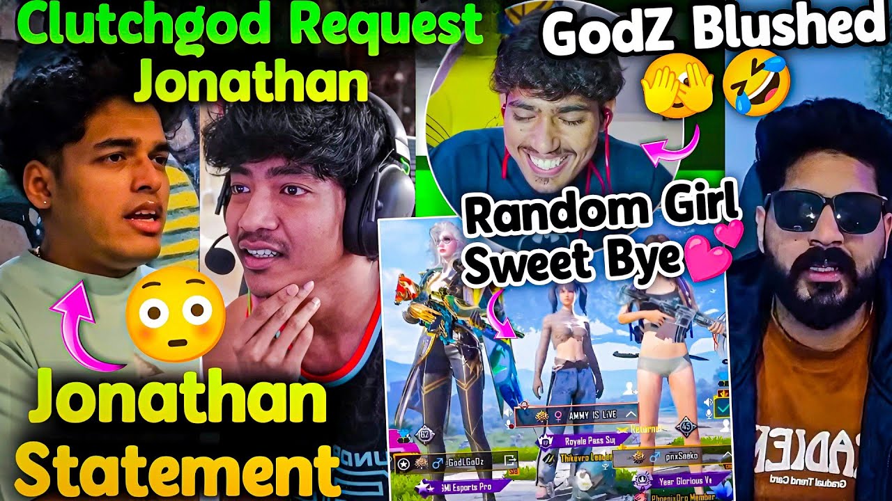 Jonathan Statement🐐 Clutchgod Request Jonny For...🫂 Mayavi Message For Manya🚨 Poor GodZ😭🤣