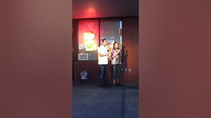 Kensey and Austin singing Whiskey Lullaby by Tim M...