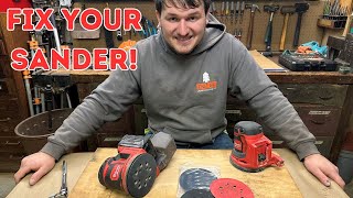 How to Replace Sanding Pad on Milwaukee M18 Random Orbit Sander