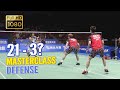 Masterclass defense  kevin sanjaya marcus fernaldi vs yuta watanabe hiroyuki endo full.1080p