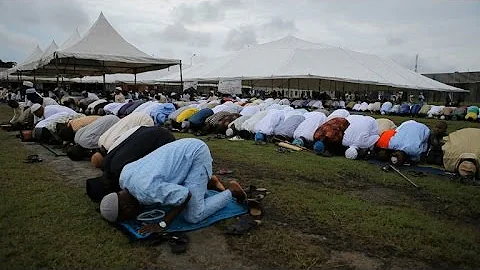 Nigerian Muslims celebrate Eid al-Adha