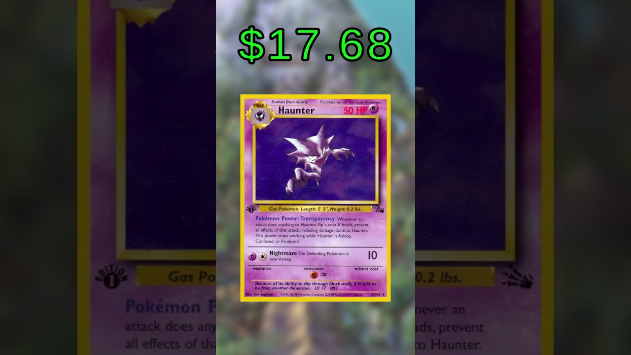 Top 17 Haunter Cards (Most Expensive) English January 2026 - YouTube