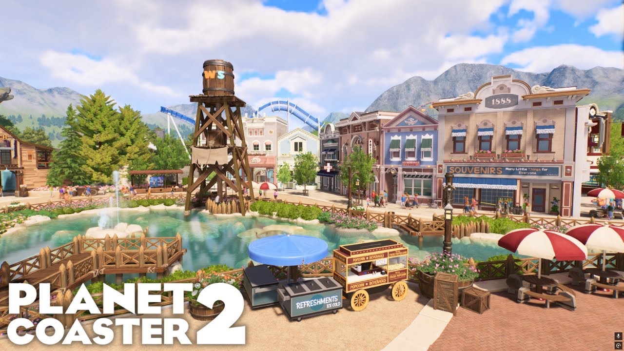 Saturday At The Springs | Planet Coaster 2 - YouTube