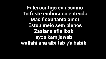 Saad Lamjarred ft. CALEMA - ENTY HAYATY ( lyrics / paroles )