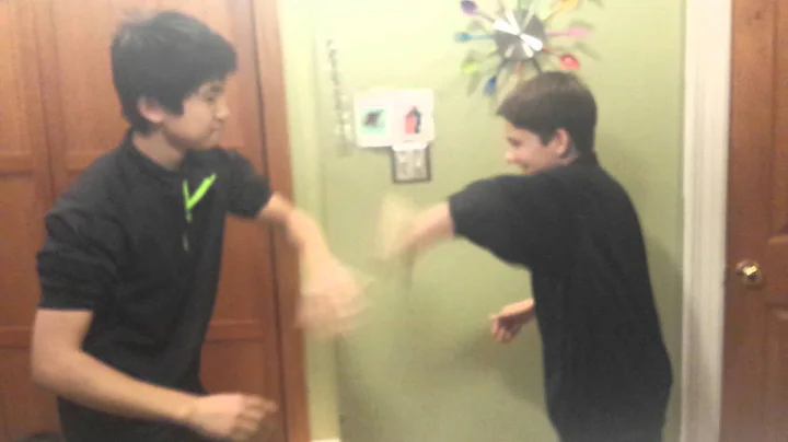 Best crazy handshake ever!