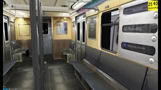 Openbve On:Board The R32 Goh (H) train from 14th Street To Rector Street